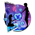 Cover Image of Baixar Love Couple Launcher Theme  APK