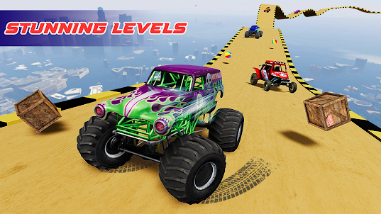 Monster Truck Stunt Racing 3D