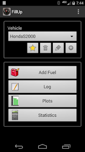 FillUp - Fuel Log Capture d'écran