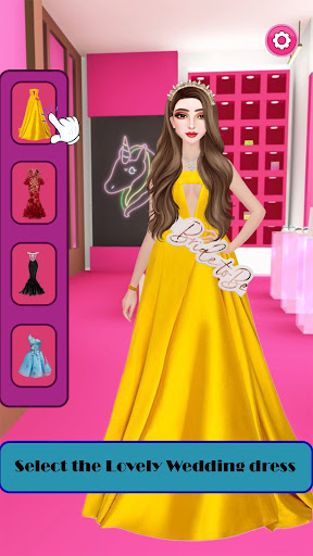 Wedding Makeup & Dress up Game Screen 2