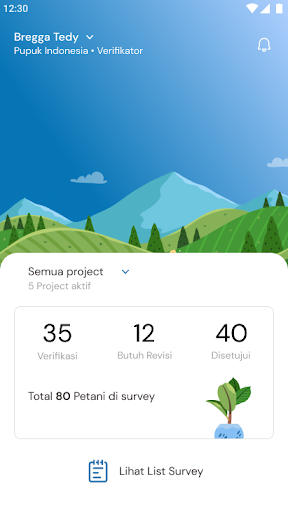 Android application iFarms Verifikator screenshort