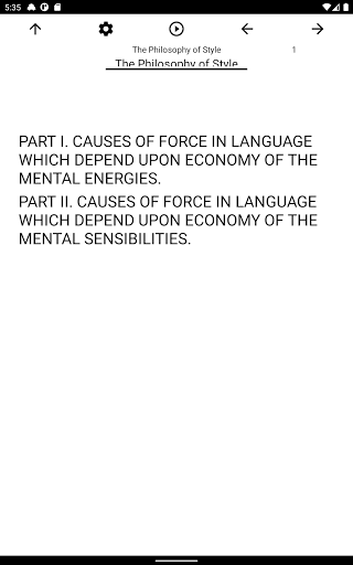 Book, The Philosophy of Style Screen 3