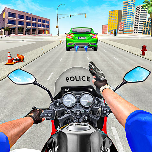 US Police Motorbike Chase Game 1.0.8 screenshots 1