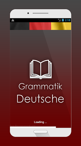 Android application Deutsche Grammatik screenshort