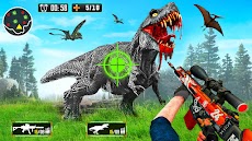 Wild Dinosaur Hunting Gun Gameのおすすめ画像1