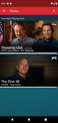 Android application Americable.TV screenshort