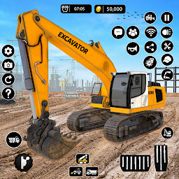 Icon image City Heavy Excavator Crane 3D