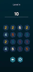 Numbers sum - match numbers