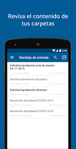 Viafirma Inbox Screen 2