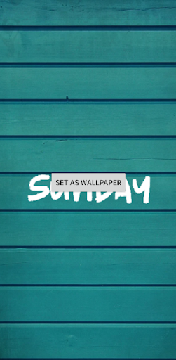 Sunday Wallpaper Screen 2