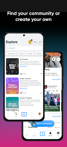Android application ibble screenshort