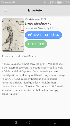 MVGYOSZ Hangoskönyvtára Screen 2