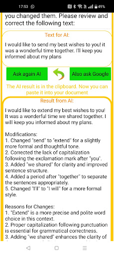 Ask2Chat-Prepare request to AI