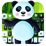 3D Cartoon Panda Keyboard Theme icon