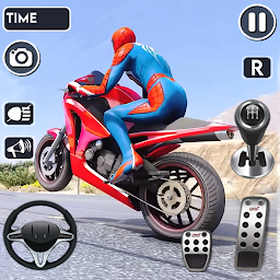 Icon image Spider Bike Stunt 3D Mega Ramp