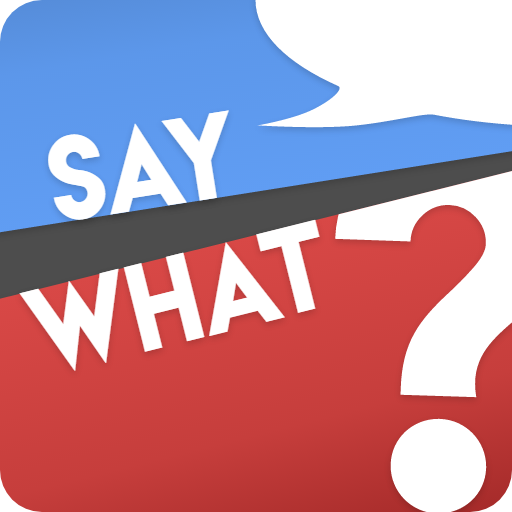 SayWhat?! - Charades, Heads Up logo