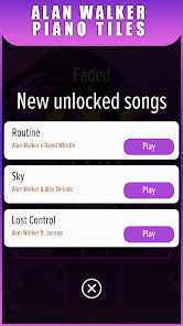 Captura 6 Piano Tiles: Alan Walker EDM android