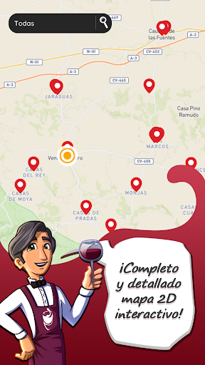Android application Wine&go, vinos y bodegas de Va screenshort