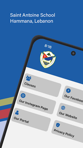 Android application SAH Lebanon screenshort