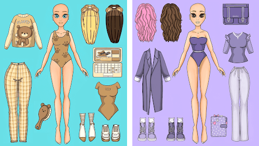 Captura 11 Chibi Doll Girl: Dress up Game android