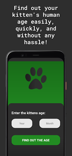 Android application Cat Life Estimator screenshort
