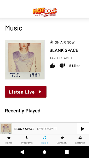 Hot 100.5 Screen 3