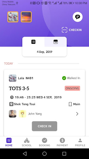 Tickclass Student Screen 2