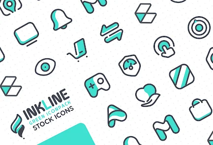 InkLine Green Iconpack v1.1 [Mod]