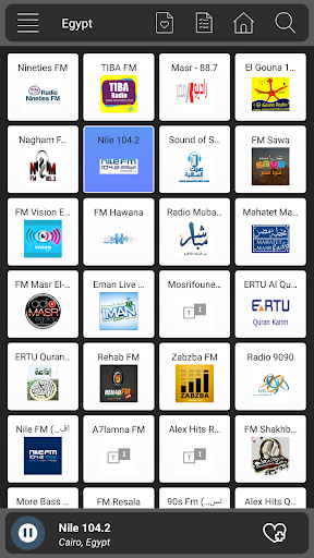 Android application Egypt Radio Online - FM AM screenshort
