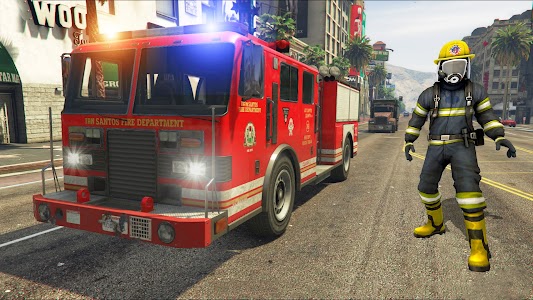 US Firefighter:Fire Truck Game Unknown