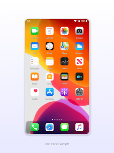 Leap - iOS Icon Pack لقطة شاشة