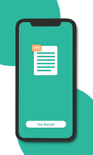 Android application Text Reader Text Files Reader screenshort