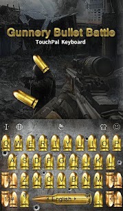 Gold Gunnery Bullet Battle Shots Stylish Reading For PC installation