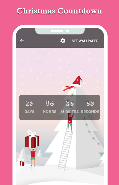Christmas Countdown Live Wallp - 1.6 - (Android)