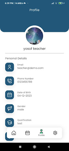 Cleverness E-school (Teacher) Screen 3