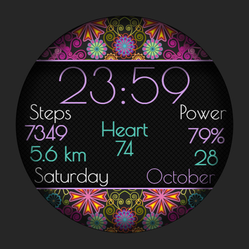 CC Floral Watch Face Download on Windows