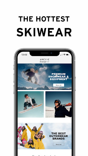 Android application ArcticMisfit Snowboard and Ski screenshort