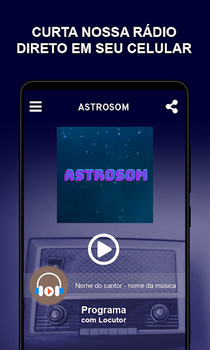 Android application ASTROSOM screenshort