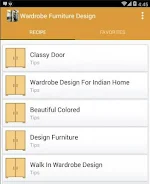wardrobe Furniture Design Screenshot