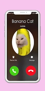 Banana Cat Fake Call