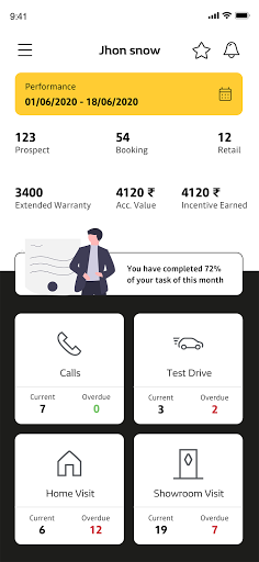 Android application eSmart screenshort
