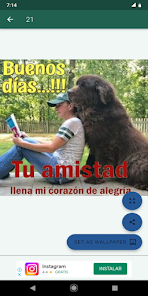 Imágen 2 Lindas Postales de Saludos android