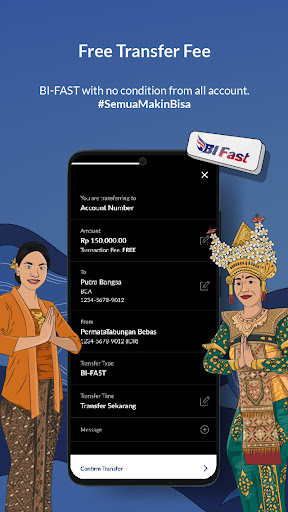 Android application PermataMobile X screenshort