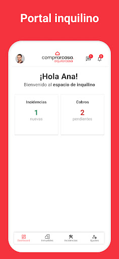 Android application Alquilarcasa screenshort