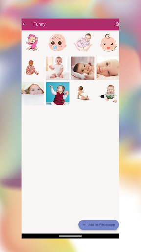 Baby Memes WAStickers Animated Screen 3