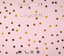 かわいい壁紙アイコン Gold Star Pink 無料 Google Play のアプリ