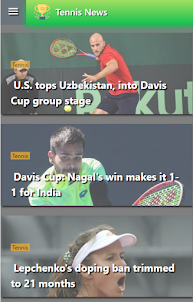 Tennis News App