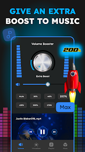 Lautstärkeverstärker - Booster Bildschirmfoto
