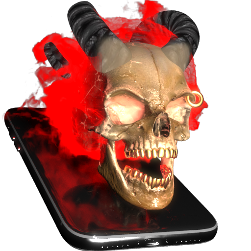 Skull wallpaper logo
