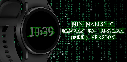 Matrix Animated Watch Face Screenshot 3 - AppWisp.com